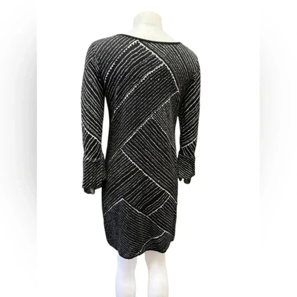Nic+Zoe Midi  Knit Formal Long Sleeve Dress Size Small - Picture 2 of 6